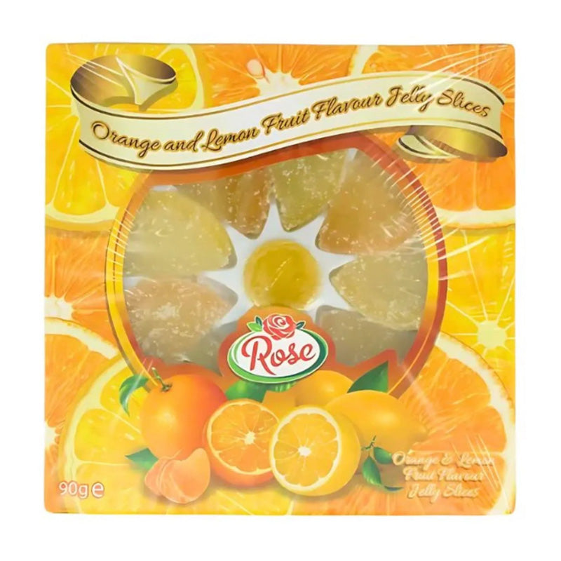 Orange & Lemon Fruit Slices Gift Box 90g (12 & 24 Boxes)