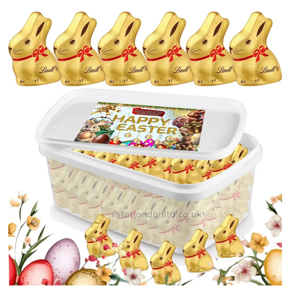 Lindt Gold Bunny Milk Chocolate Cute Chocolate Easter Bunny Gift Perfect for Easter Basket(20 x 10g)