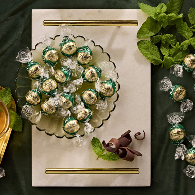 Lindt Lindor Dark Mint Chocolate Truffles 200g Dark Chocolate Box