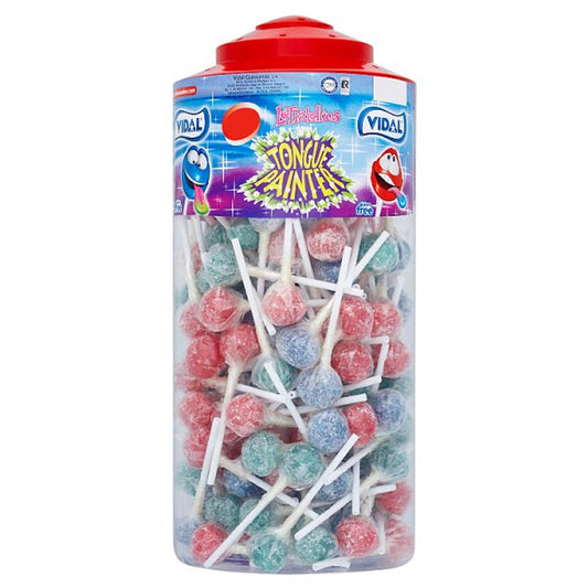 Vidal LottaLollies Tongue Painter Hard Boiled Sweets 150 Lollies
