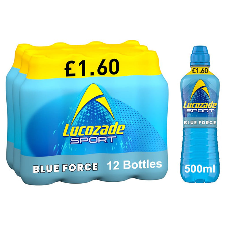 Lucozade Sport Drink 12 x 500ml – Various Flavours (PMP)