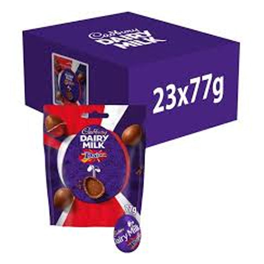 Cadbury Dairy Milk Miniature Daim Easter Egg (23x77g Bags)