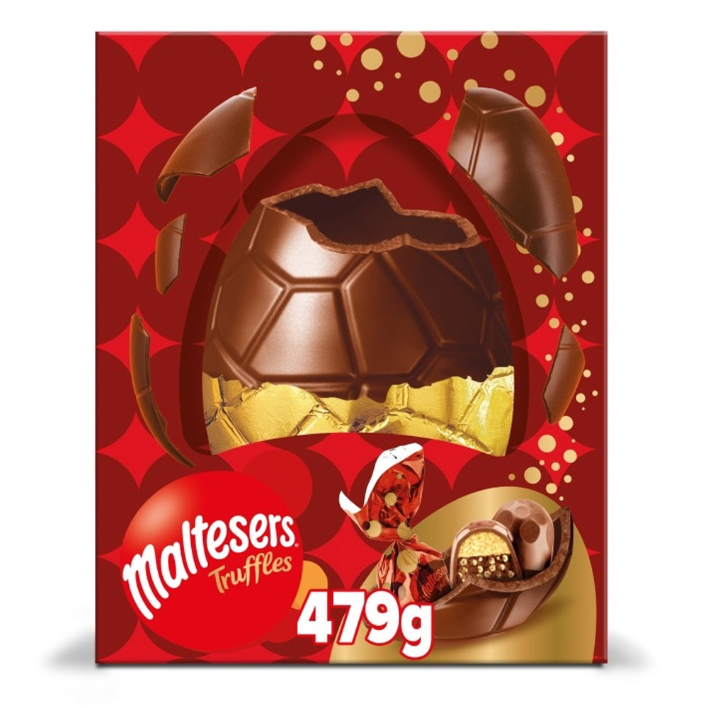 Maltesers Chocolate Truffles Giant Easter Egg 479g