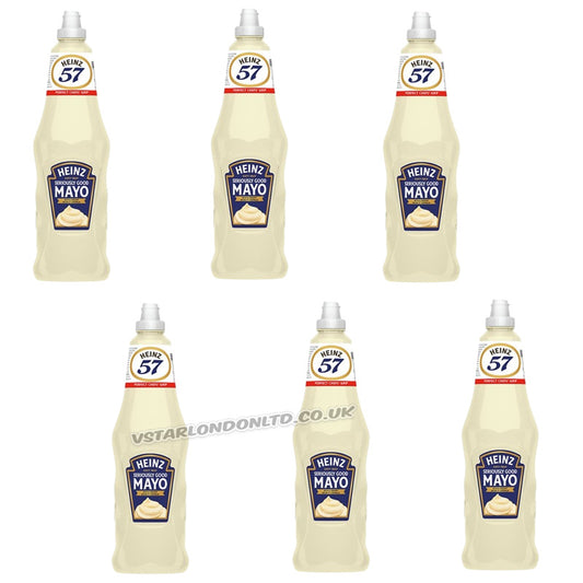 Heinz Mayonnaise 1L Precision Squeeze Foodservice Mayo |Vegetarian (Box of 6 Bottles)