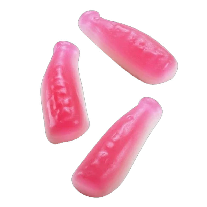 Candy King Pink & White Milkshake Bottles Strawberry Gummy Sweets (1kg - 5kg)