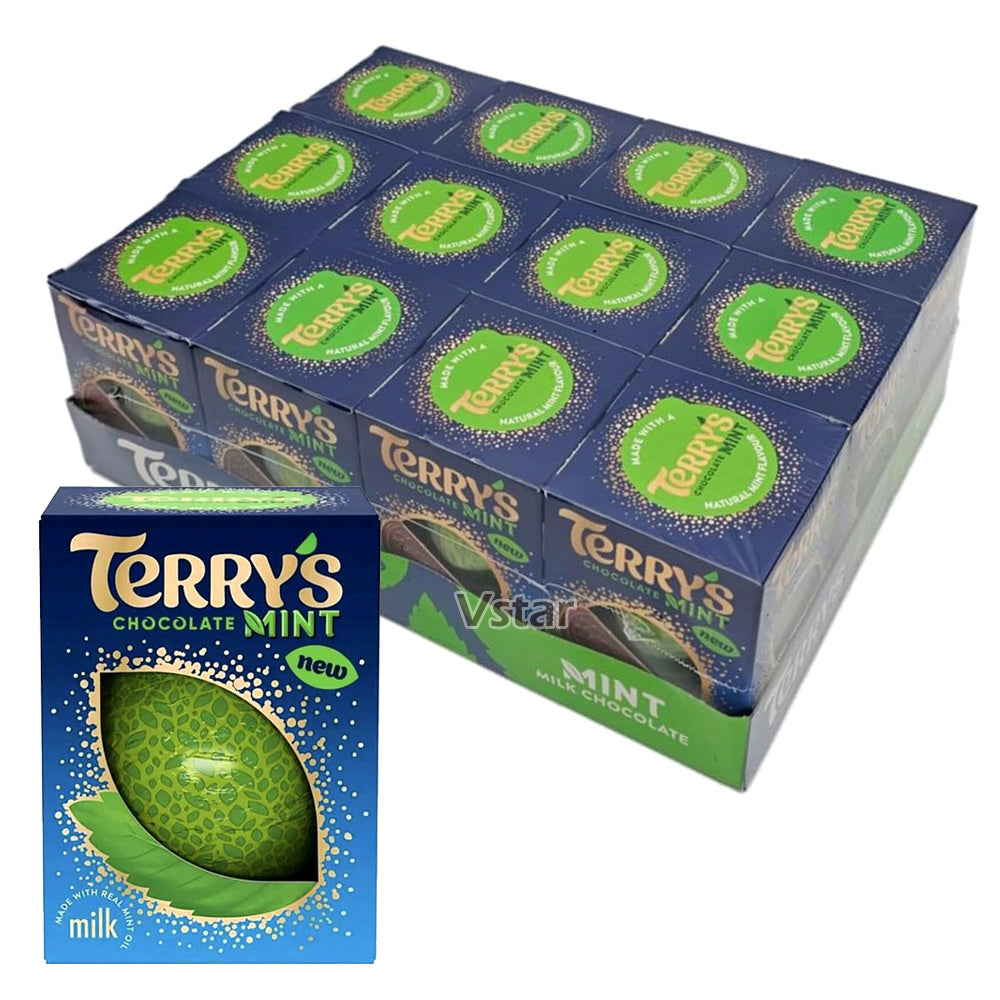 Terry's Mint Flavour Milk Chocolate 12 x 145g