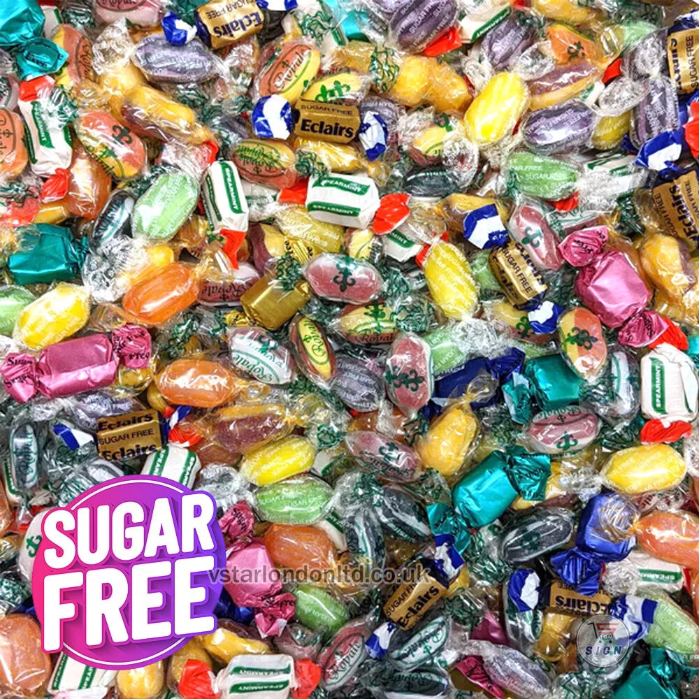 SUGAR FREE Hard Boiled Sweets - Pick & Mix Wrapped Sweets Bag – UK Cash ...