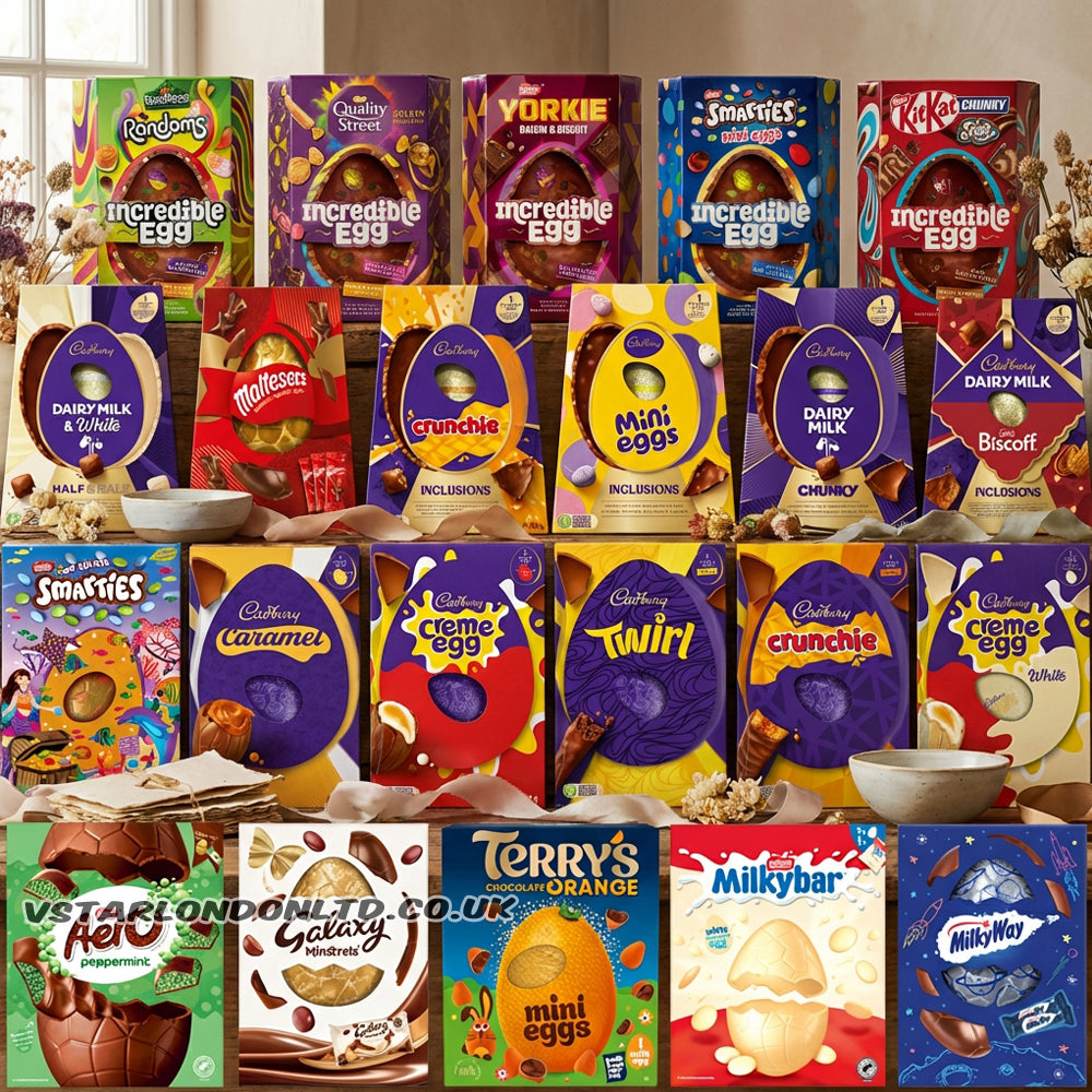 Large Easter Eggs Random Mixed Selection (2, 3 or 5 Boxes)