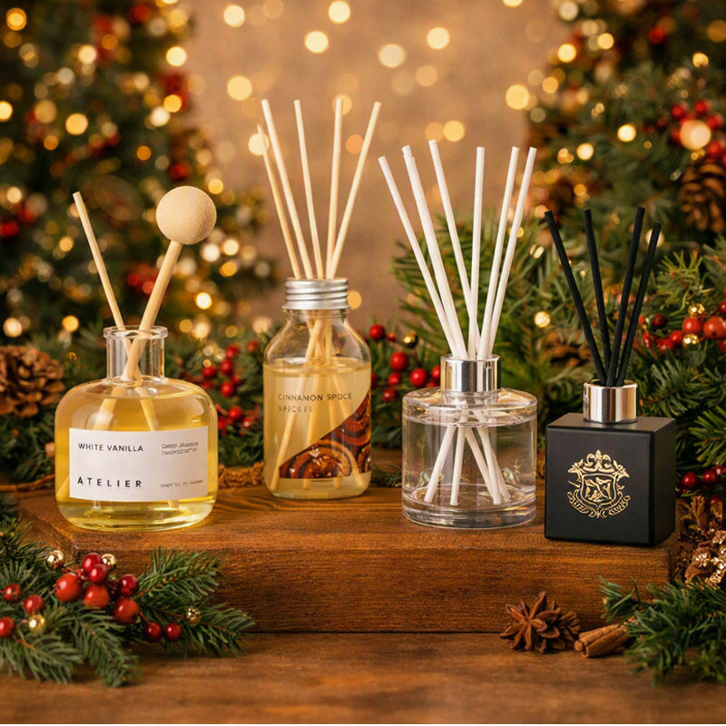 Christmas Reed Diffusers 100ml – Randomly Mixed Boxes Clearance Sale