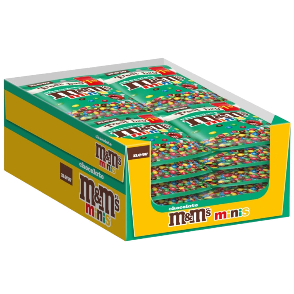 M&M's Minis Bites Milk Chocolate Treat Bag PMP 70g (Box Of 16)