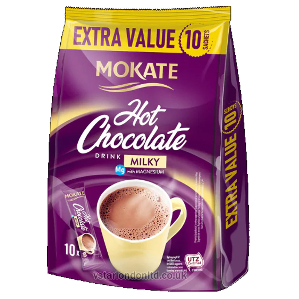 Mokate Instant Coffee 3 in 1 (Latte, Classic, Caramel, Milky) Each 10 Sachets