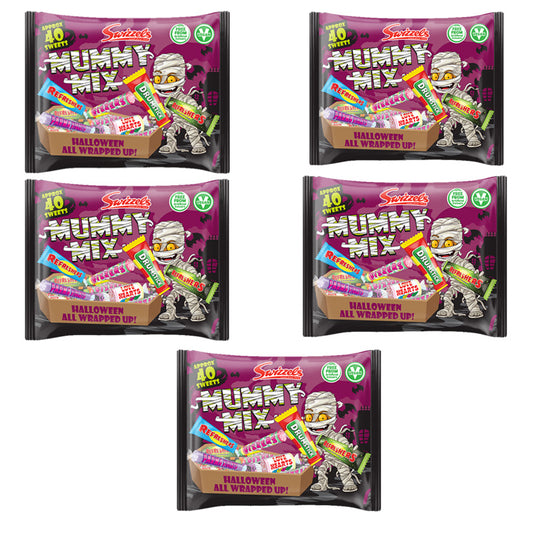 Swizzels Mummy Mix Sweets 340g x 5 Packs Vegan Halloween Treats