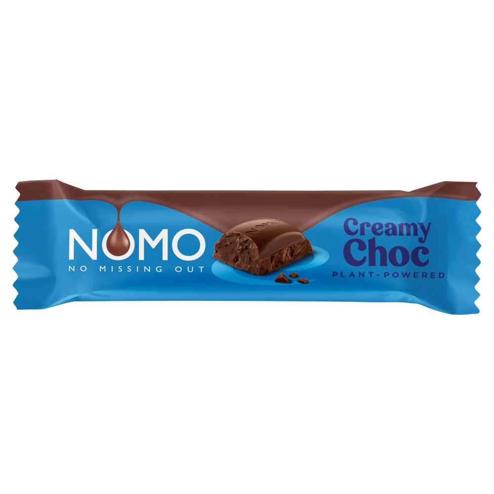 Nomo Creamy Choc Chocolate Bar 38g(24 Bars)