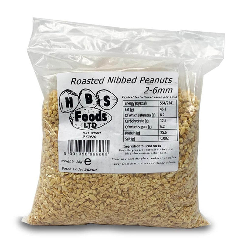 Roasted Nibbed Peanuts 1kg – Delicious Chopped Roasted Peanut Pieces