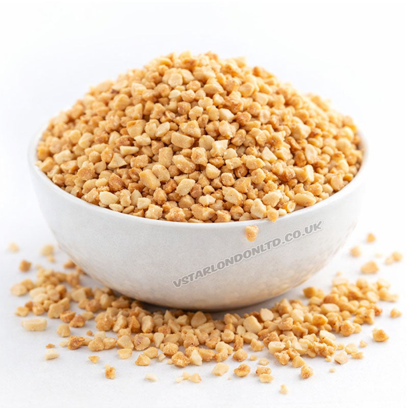 Roasted Nibbed Peanuts 1kg – Delicious Chopped Roasted Peanut Pieces