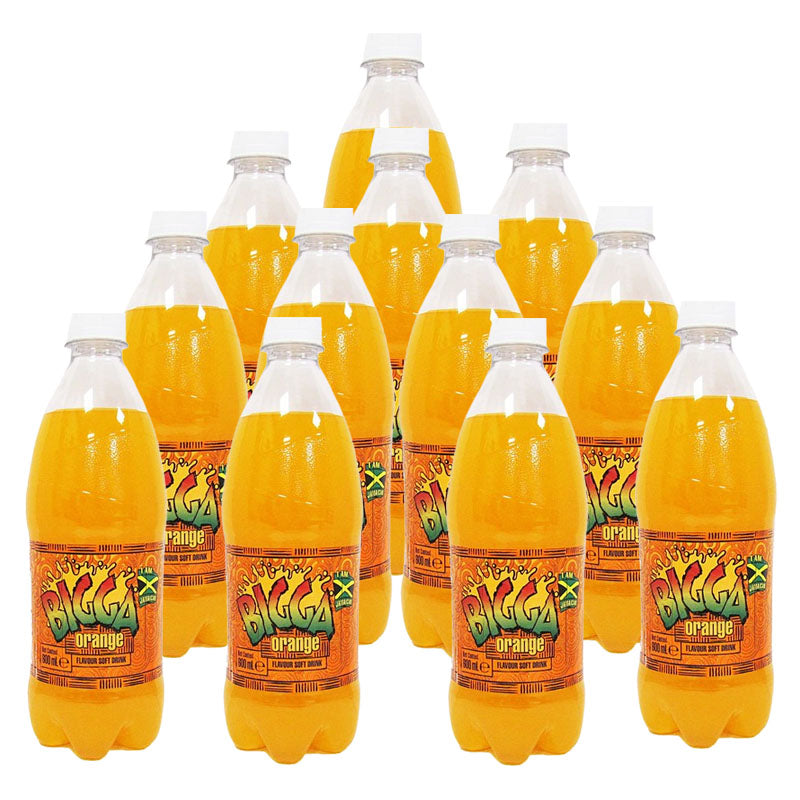 Bigga Soft Drinks 600ml Assorted Flavours (Box of 6 & 12 Bottles)