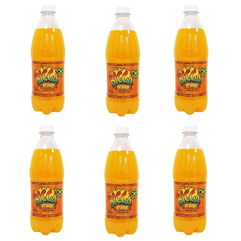 Bigga Soft Drinks 600ml Assorted Flavours (Box of 6 & 12 Bottles)