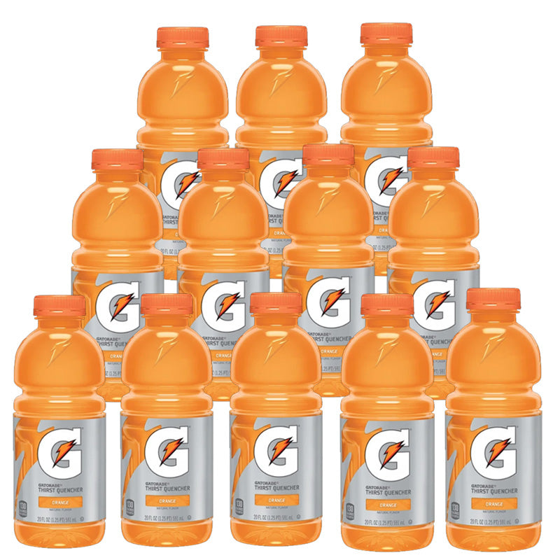 Gatorade Orange Sports Drink 591ml Electrolyte Hydration Drink (6, 12 & 24 Bottles)