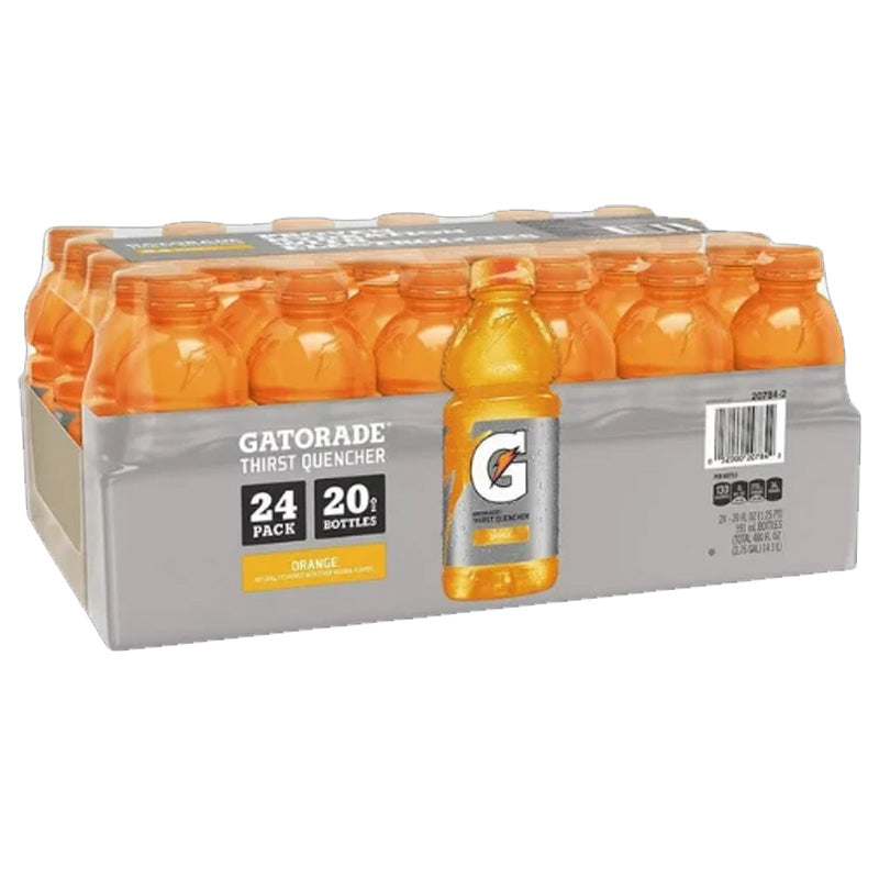 Gatorade Orange Sports Drink 591ml Electrolyte Hydration Drink (6, 12 & 24 Bottles)