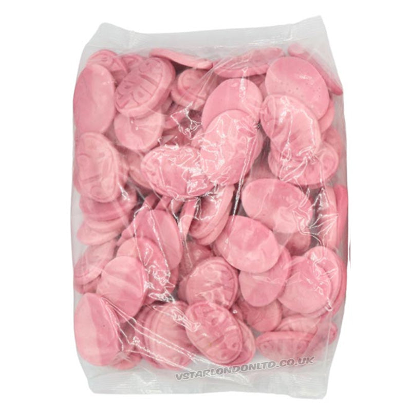 BUBS Wild Strawberry Pomegranate Ovals Vegan Foam Sweets 1kg - 5kg Pick Mix