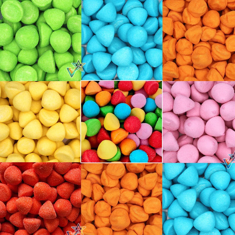 Kingsway Paint Balls  M arshmallows 900g Bag 150 Pieces Assorted Colours Sweets