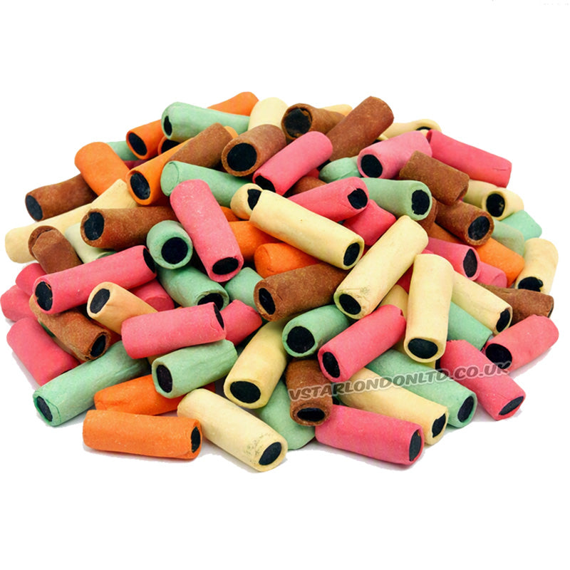 Finnish Liquorice Pencils 2kg Orange Chocolate Apple Strawberry & Banana Flavours