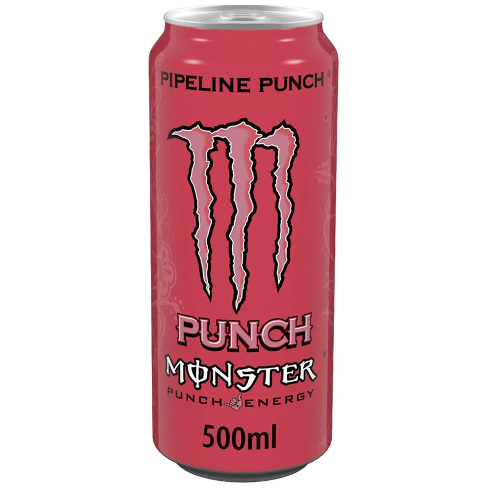 Monster Energy Drink Pipeline Punch 12 x 500ml Cans