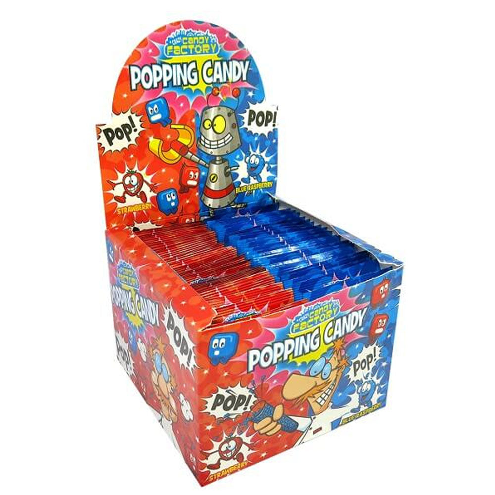 Crazy Candy Factory Popping Candy – 50 x 7g