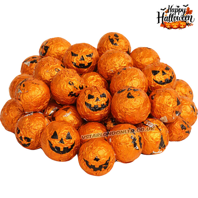 M&S Petrifying Pumpkins Milk Chocolates 130g x 4 Bags – Halloween Treats