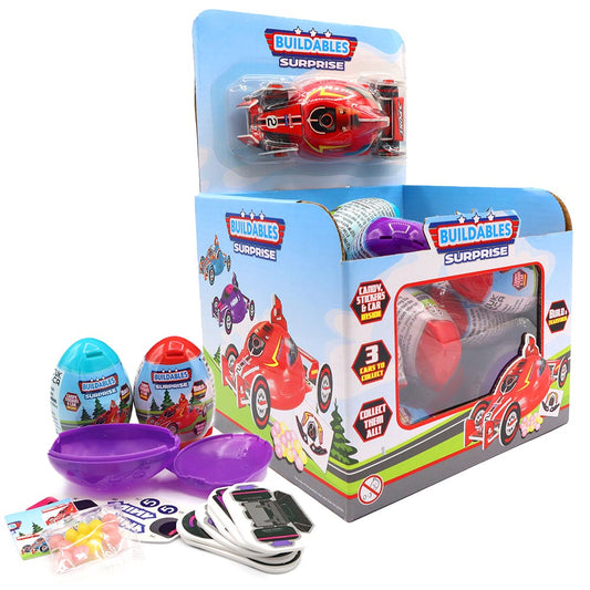 Buildables Racing Car Surprise 5g(18 Eggs)