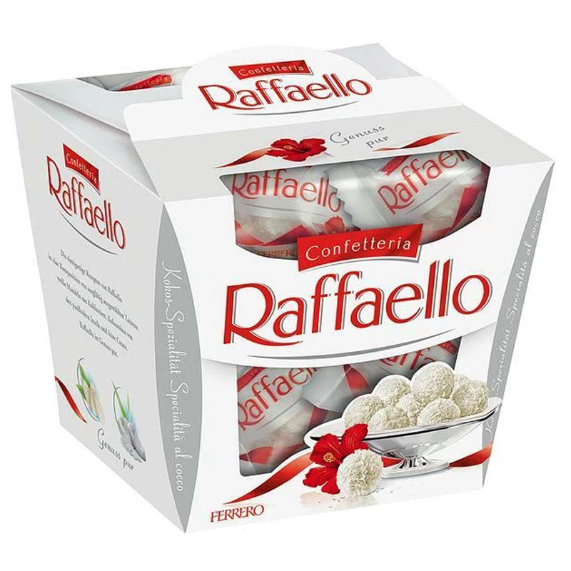 Raffaello Coconut Almond Chocolates 6 x 150g Gift Box Crispy Wafer Luxury White Chocolate Coconut Treat