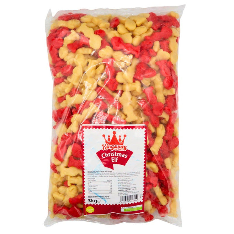 Kingsway Christmas Elf Gummies Caramel Vanilla (1kg - 3kg)