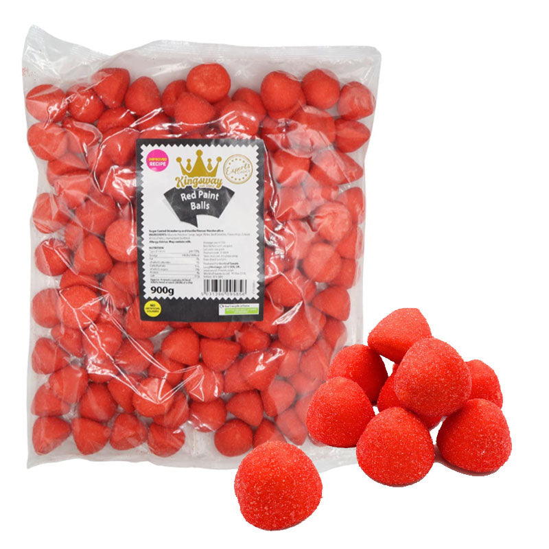 Kingsway Paint Balls  M arshmallows 900g Bag 150 Pieces Assorted Colours Sweets