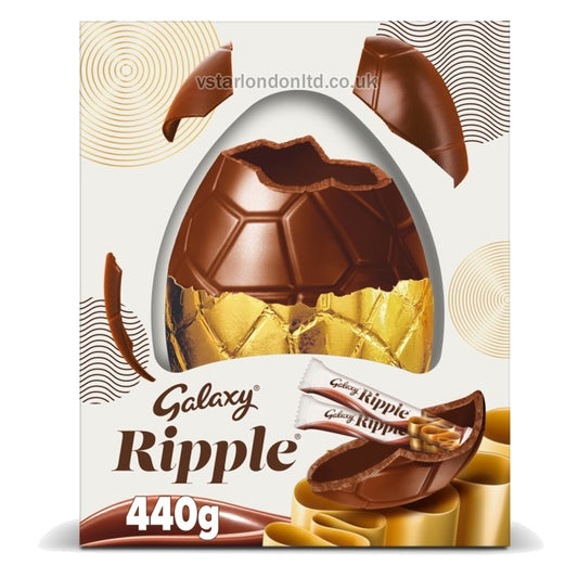 Galaxy Ripple Chocolate Giant Easter Egg 440g