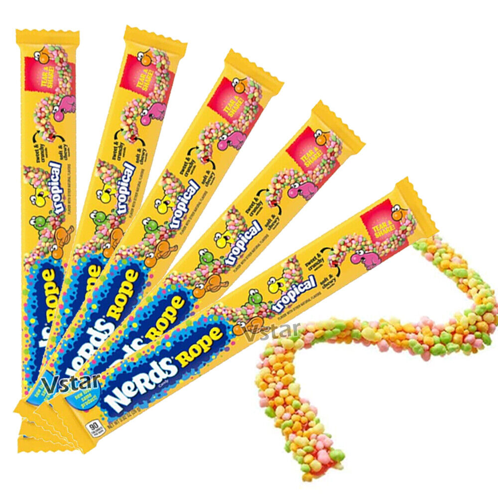 Nerds Rope Tropical Candy 26g (Box Of 24)