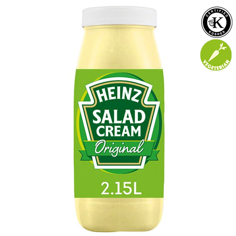 Heinz Salad Cream Original 2.15L Bottle Vegetarian Sauce