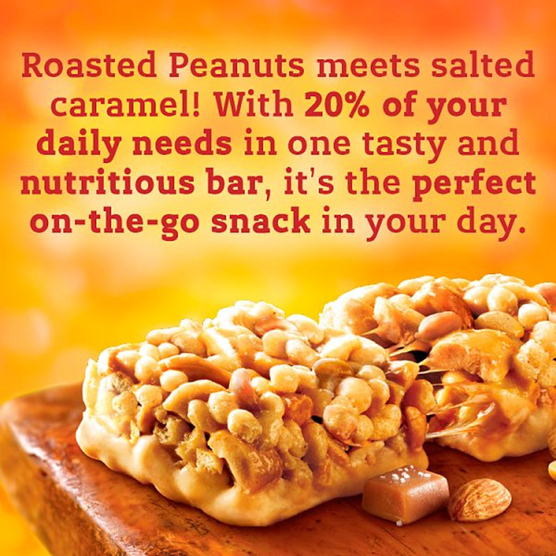 Nature Valley Protein Salted Caramel Nut 40g x 12 Bars | 10g Protein | Gluten Free PMP pack