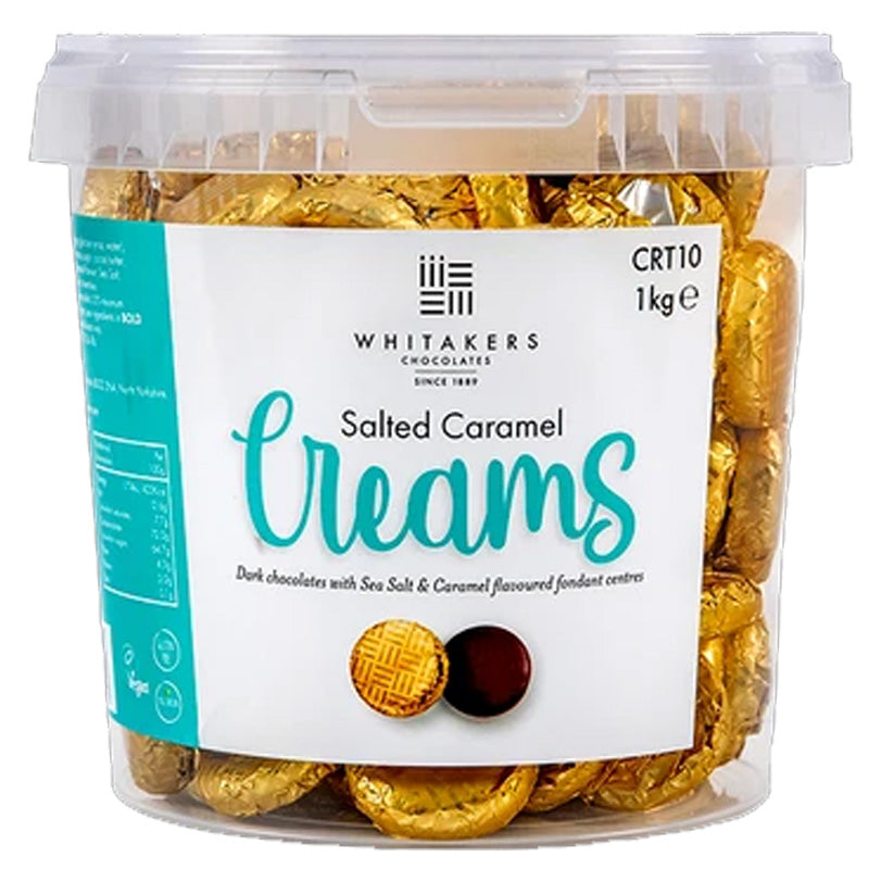 Whitakers Chocolate Creams  Bulk Range Mint Coffee Strawberry Orange Rose Violet Ginger Flavours (800g-1kg)