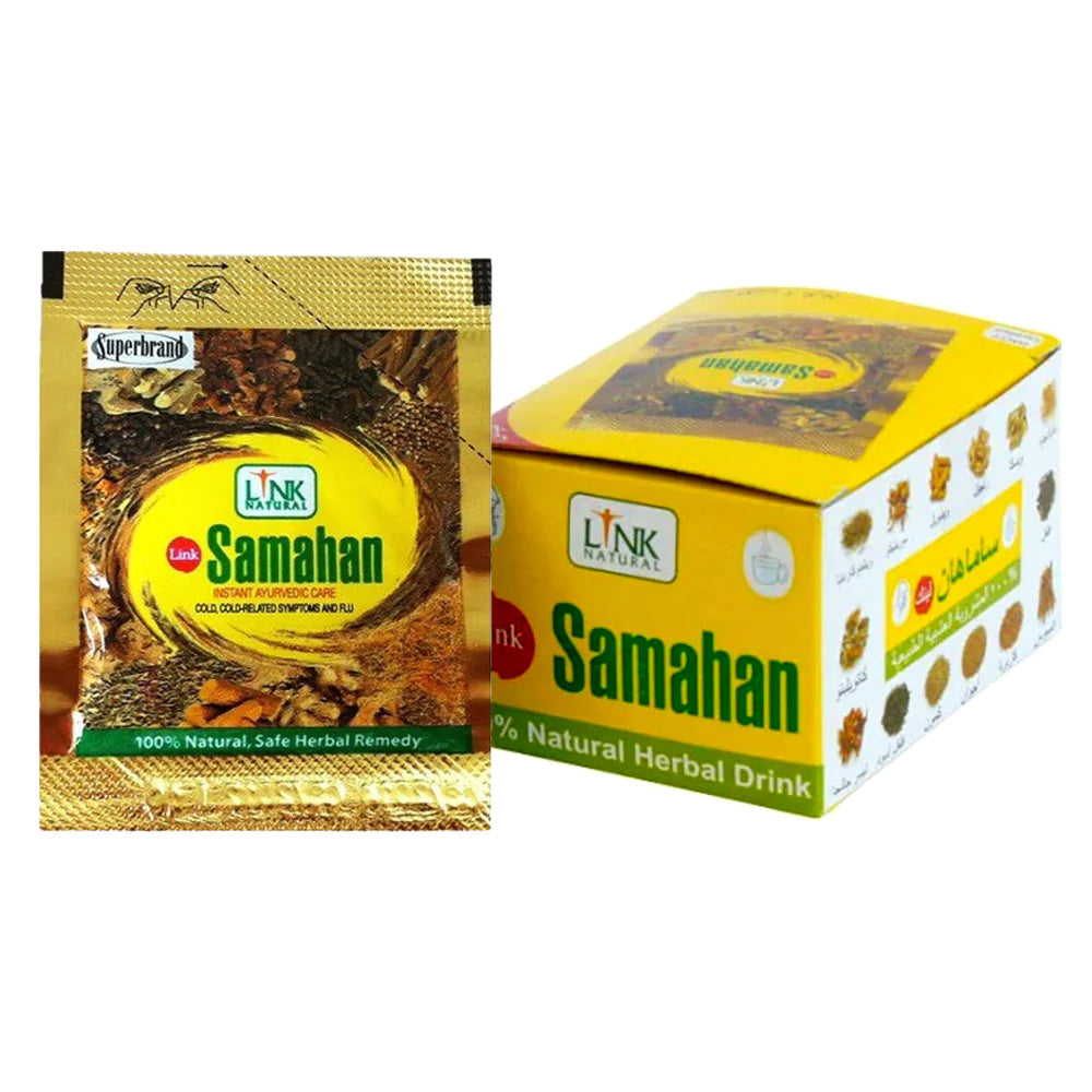 samahan Tea Ayurveda Herbal Sachets Cough & Cold 10 Sachets