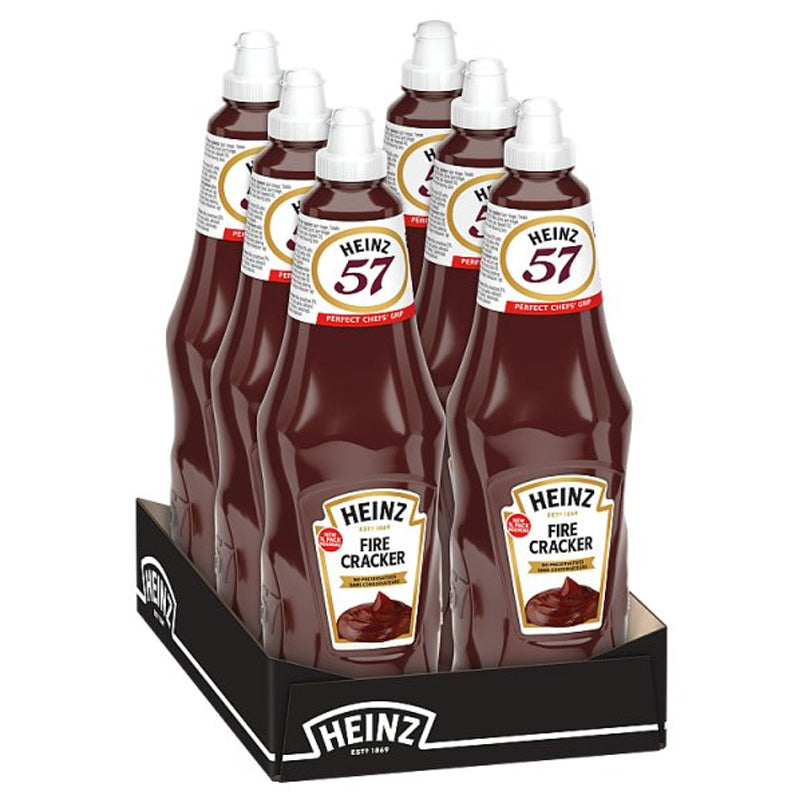 Heinz Firecracker Sauce 1L x 6 Bottles – Spicy Hot Sauce