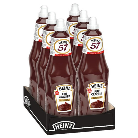 Heinz Firecracker Sauce 1L x 6 Bottles – Spicy Hot Sauce