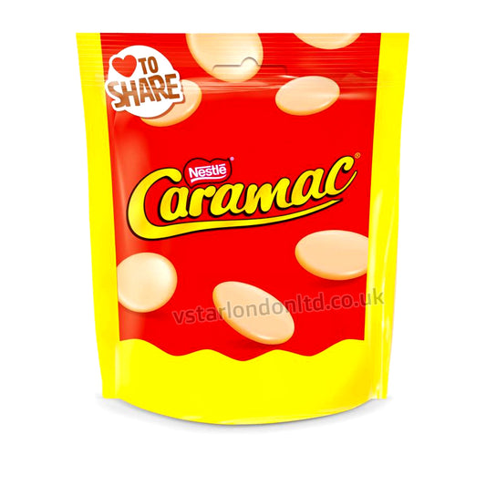 Caramac Giant Buttons Caramel Flavour Share Bags 11 x 86g