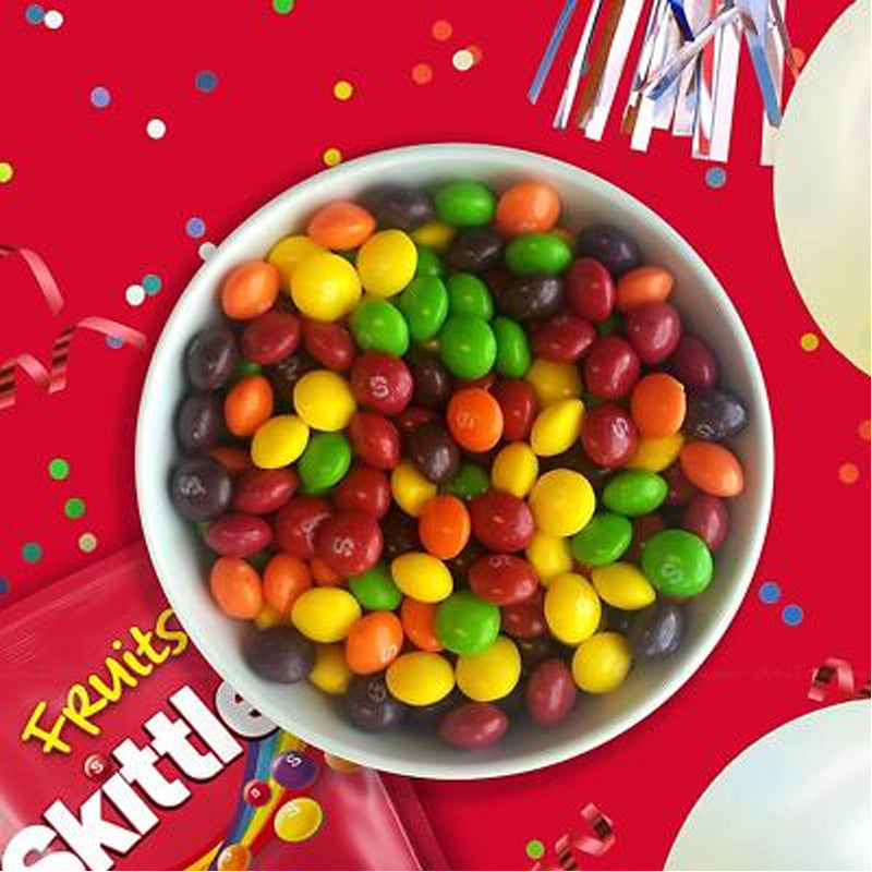 Skittles Party Pack Five Fruity Flavours Chewy Bite Size Sweets Vegetarian Candy 1kg