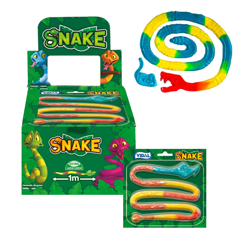 Vidal Jelly Sweets Ocean Creepy Dino Snake Dragon Jungle Jelly 11g 66g Fun Gummy Candy