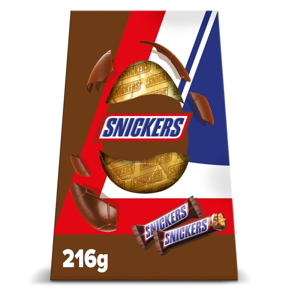 Snickers Chocolate & Peanut Extra Large Easter Egg 216g