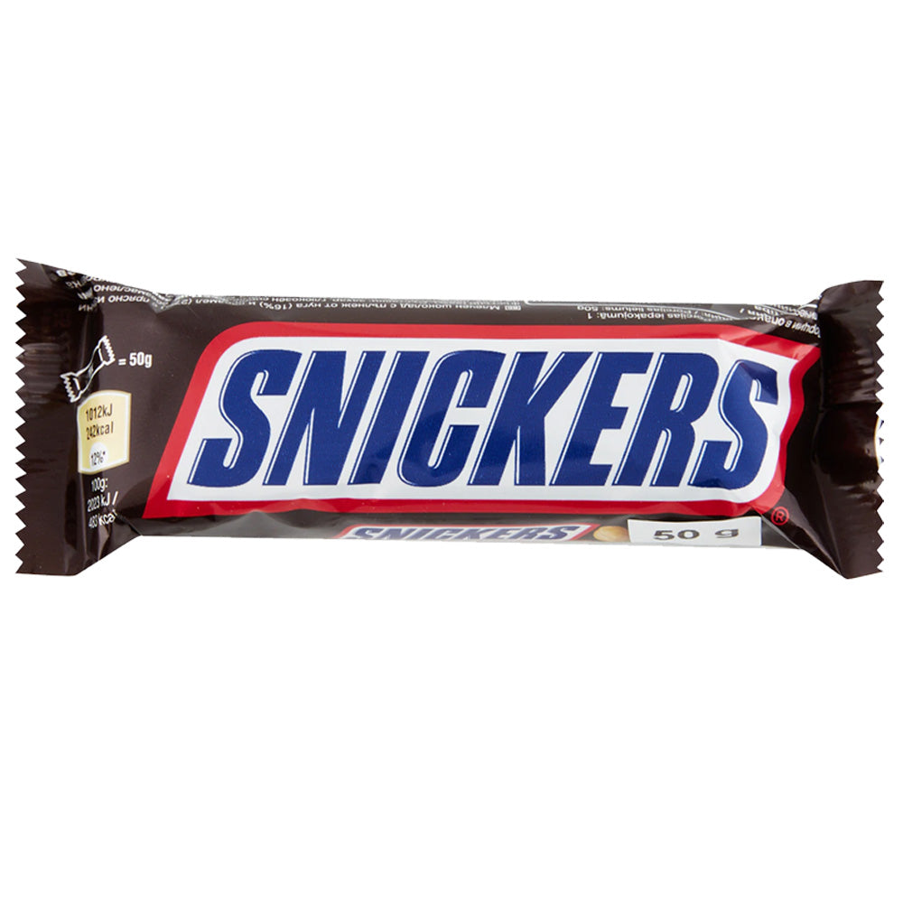 SNICKERS Chocolate BAR 40 x 50g Full Box