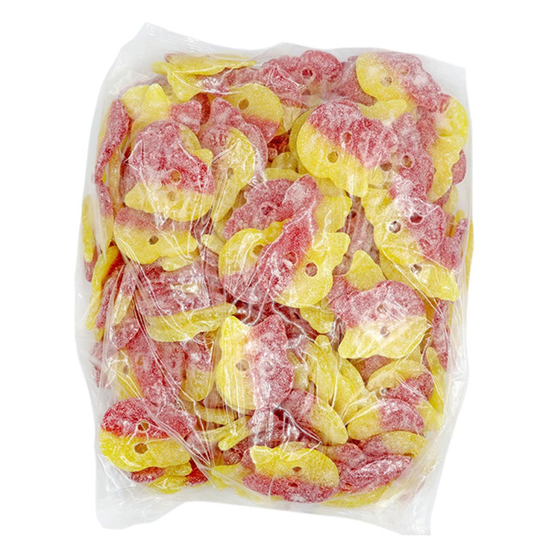 Bubs Big Sour Skulls Sour Fruit Flavour Jelly  Vegan Sweets (1kg - 5kg)