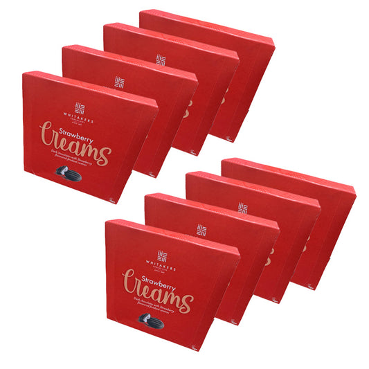 Whitakers Dark Chocolate Coffee Peppermint Orange Strawberry Creams 90g (Box of 8 & 16 Boxes)