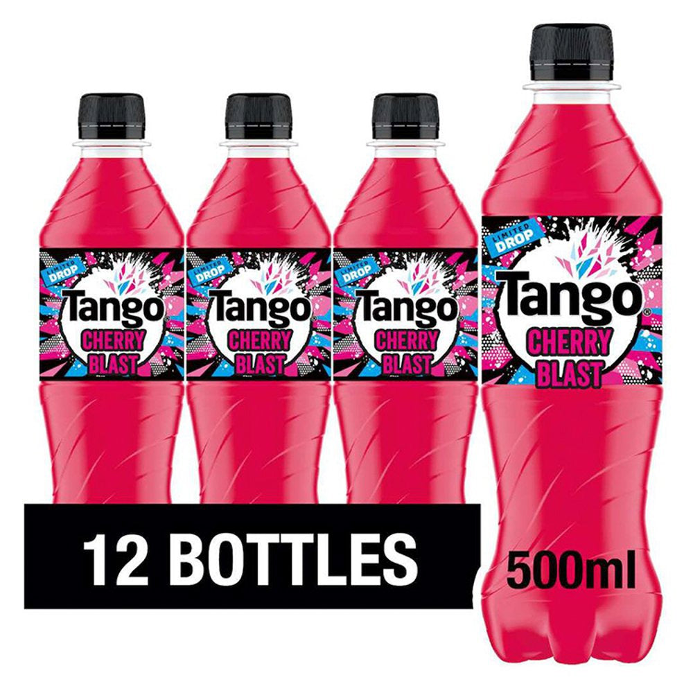 Tango Blast Cherry Bottles 12 x 500ml