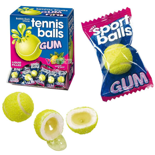 FINI Tennis Balls Liquid Filled Bubblegum (Pack Of 200)